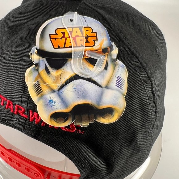 Disney Chewbacca Snapback Cap Hat Black Star Wars Lucasfilm Theme Park Mens - Picture 11 of 15